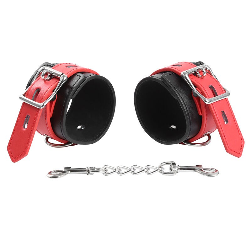 OHMAMA FETISH LOCK BUCKLE WRIST RESTRAINTS