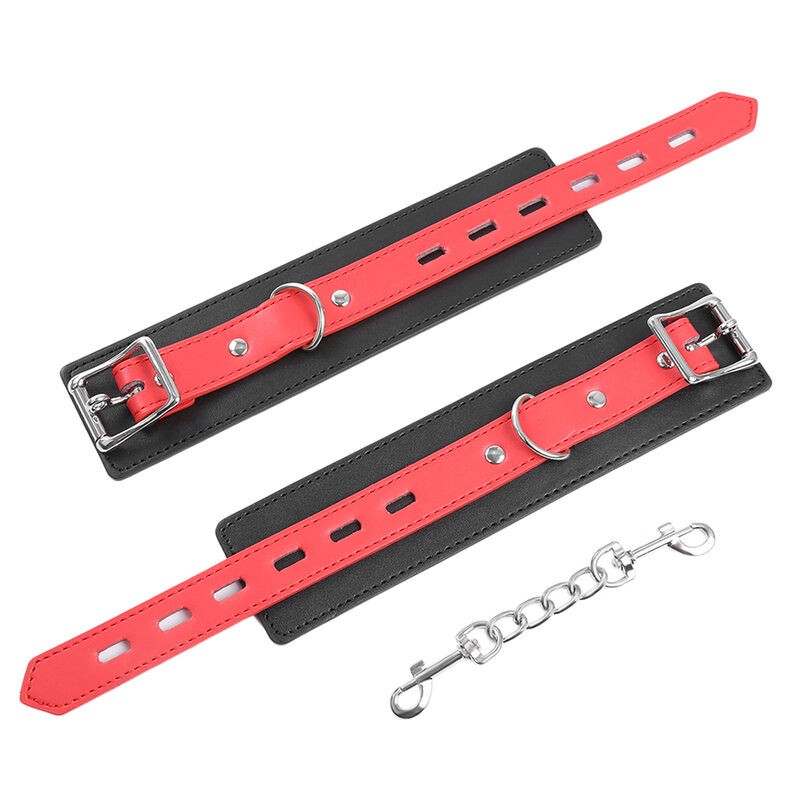 OHMAMA FETISH LOCK BUCKLE WRIST RESTRAINTS