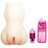 BAILE CRAZYFLORA VAGINA CON BASE MASTURBADOR VOZ