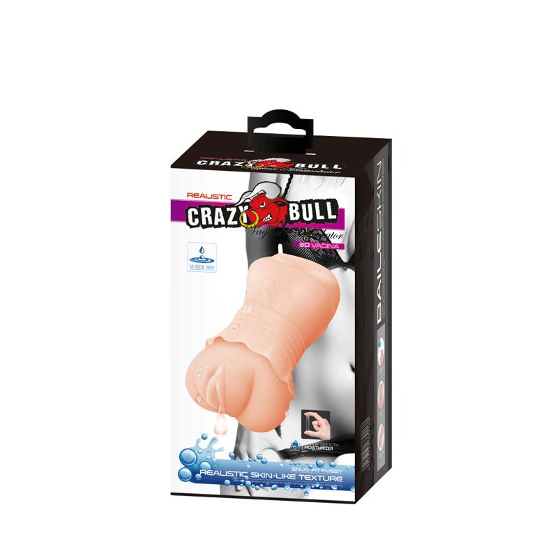 CRAZY BULL - MASTURBADOR WATER SKIN - MODELO VAGINA 2