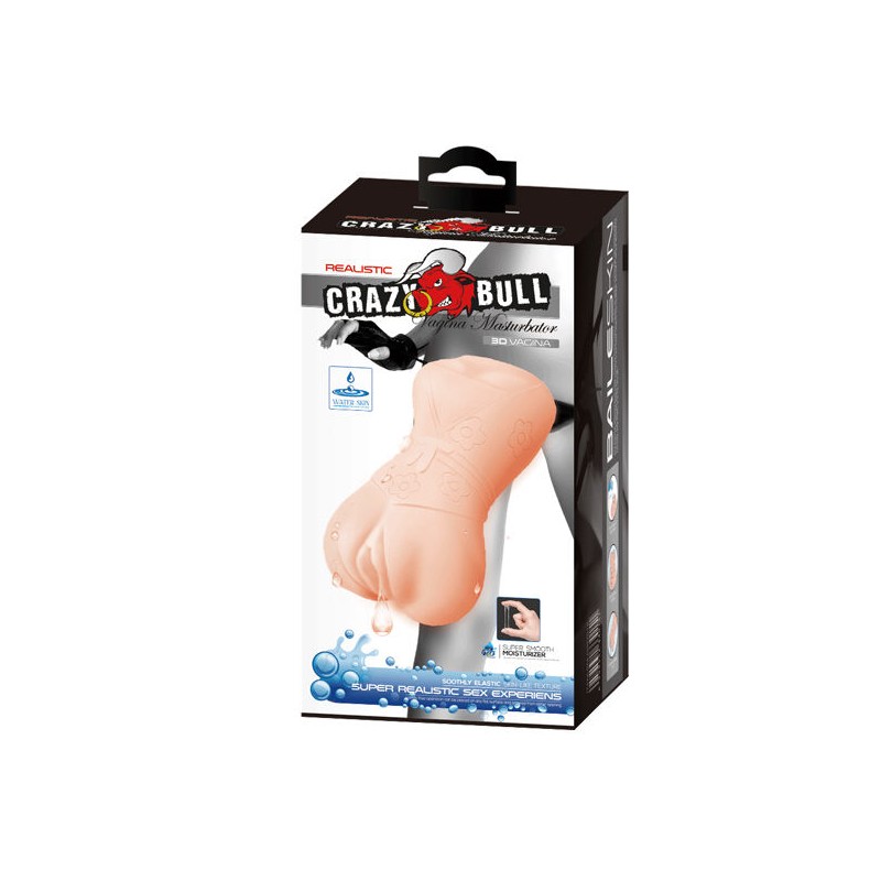 CRAZY BULL - MASTURBADOR WATER SKIN - MODELO VAGINA 4