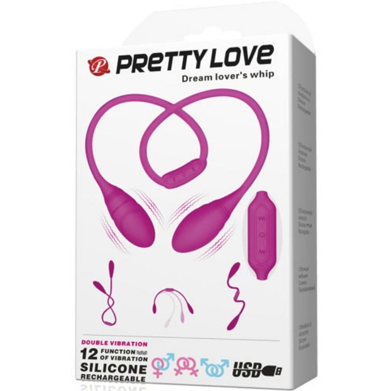 PRETTY LOVE ESTIMULADOR UNISEX DREAM LOVER'S WHIP