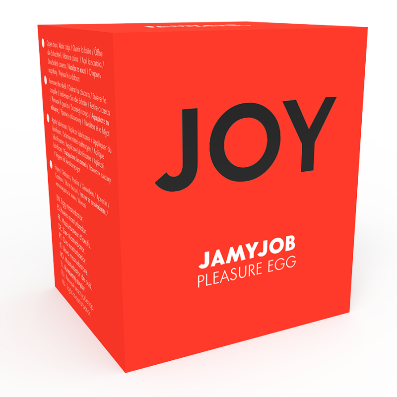 JAMYJOB HUEVO MASTURBADOR DISCRETO VERSION ROJO JOY