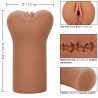 CALEX BOUNDLESS VULVA MASTURBADOR - TONO CARAMELO