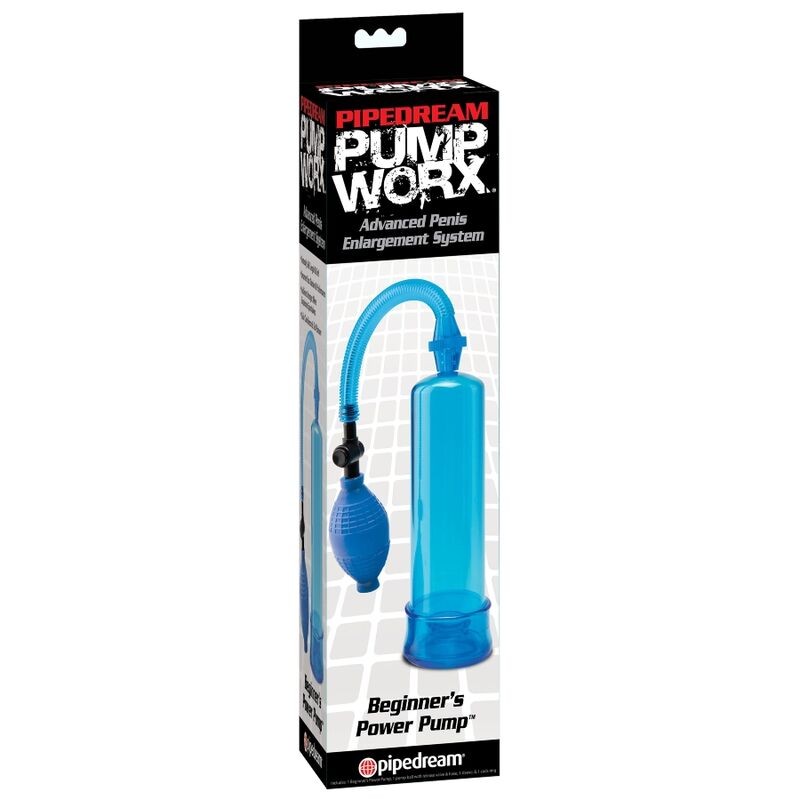 PUMP WORX BOMBA DE ERECCION PRINCIPIANTES AZUL