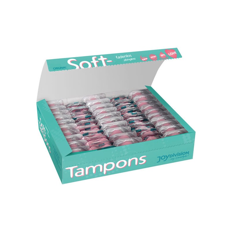 SOFT-TAMPONS TAMPONES ORIGINALES MINI LOVE / 50UDS