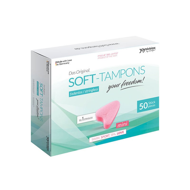 SOFT-TAMPONS TAMPONES ORIGINALES MINI LOVE / 50UDS