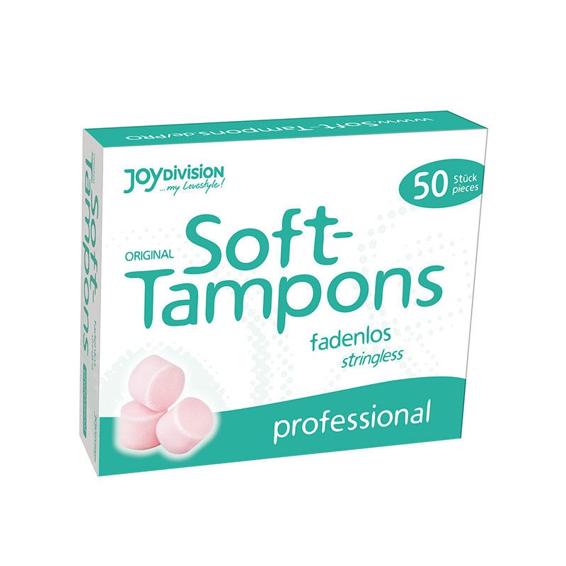 SOFT-TAMPONS TAMPONES ORIGINALES PROFESSIONAL/ 50UDS