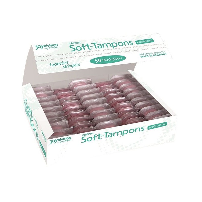 SOFT-TAMPONS TAMPONES ORIGINALES PROFESSIONAL/ 50UDS