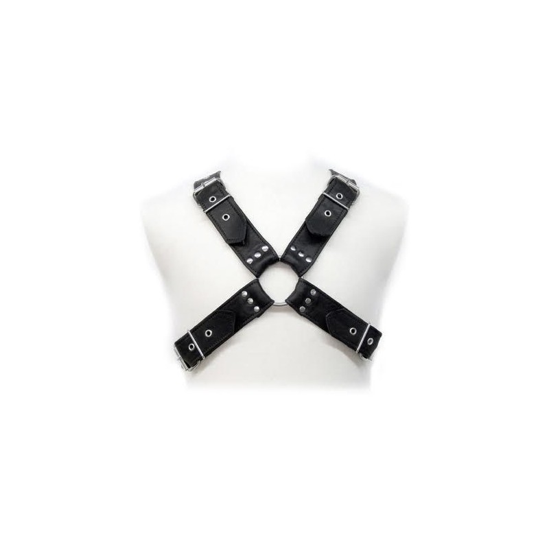 LEATHER BODY BUCKLES HARNESS