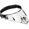 METAL HARD COLLAR RESTRICCION CON ANILLA Y CANDADO 12.5 CM