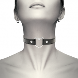 DARKNESS COLLAR FORRADO CON CADENA TITANIUM