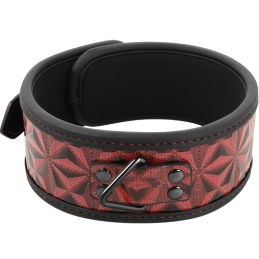 COQUETTE CHIC DESIRE COLLAR CUERO VEGANO ROJO ACCESORIO WOMAN FETISH