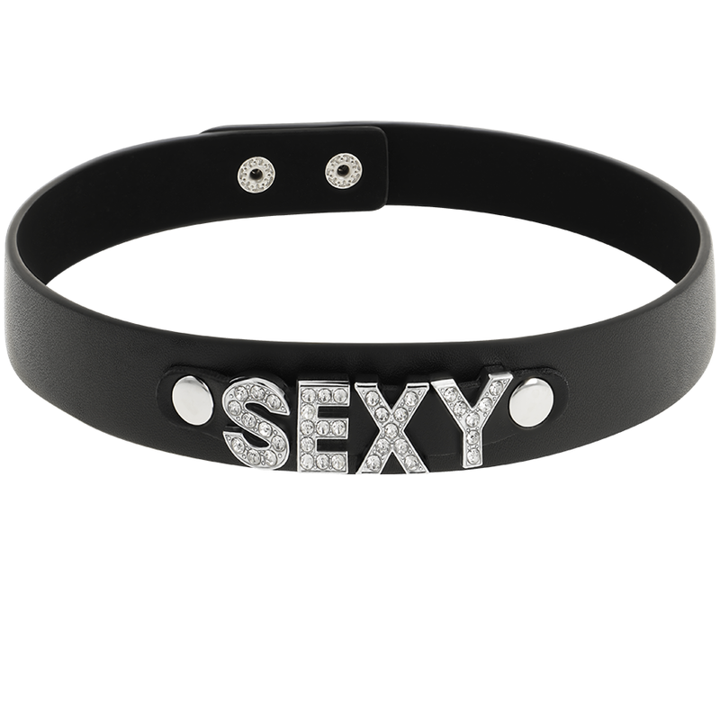 COQUETTE CHIC DESIRE CHOKER CUERO VEGANO - SEXY