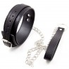 DARKNESS COLLAR LEATHER CON CORREA ALTA CALIDAD