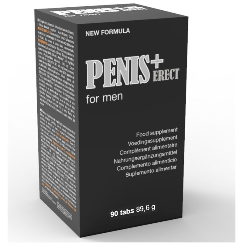 PENIS + ERECT AUMENTO DE PENE 90 CAPSULAS  /en/de/fr/es/it/nl/