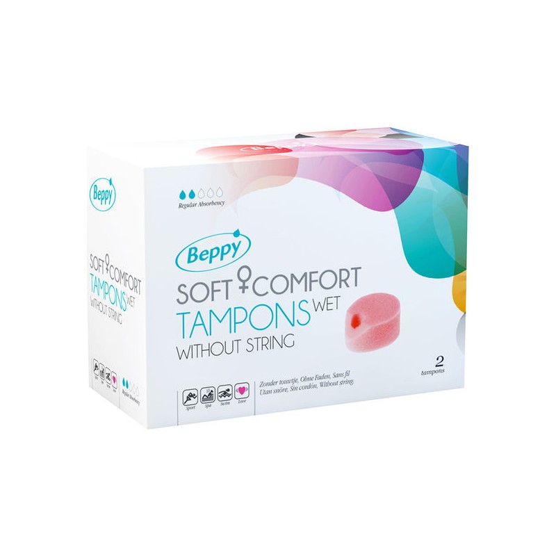 BEPPY - TAMPONES LUBRICADOS 2 UDS