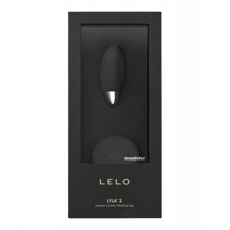 LELO - LYLA 2 INSIGNIA DESIGN EDITION HUEVO-MASAJEADOR NEGRO