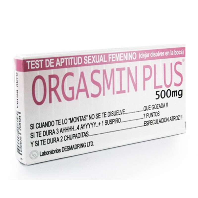 ORGASMIN PLUS CAJA DE CARAMELOS FEMENINO