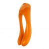 SATISFYER CANDY CANE VIBRADOR DEDO NARANJA