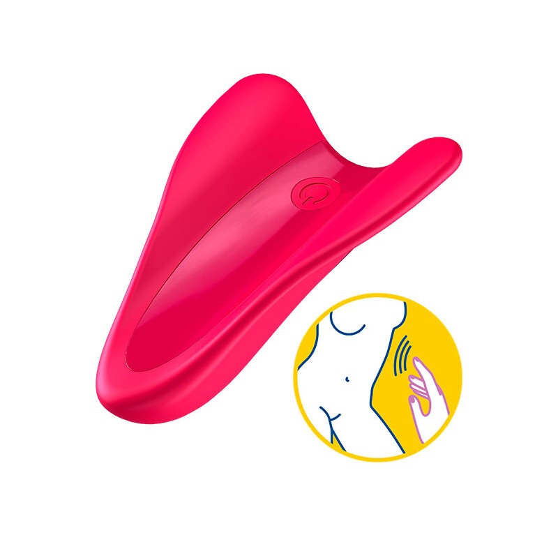 SATISFYER HIGH FLY VIBRADOR DEDAL FUCHSIA