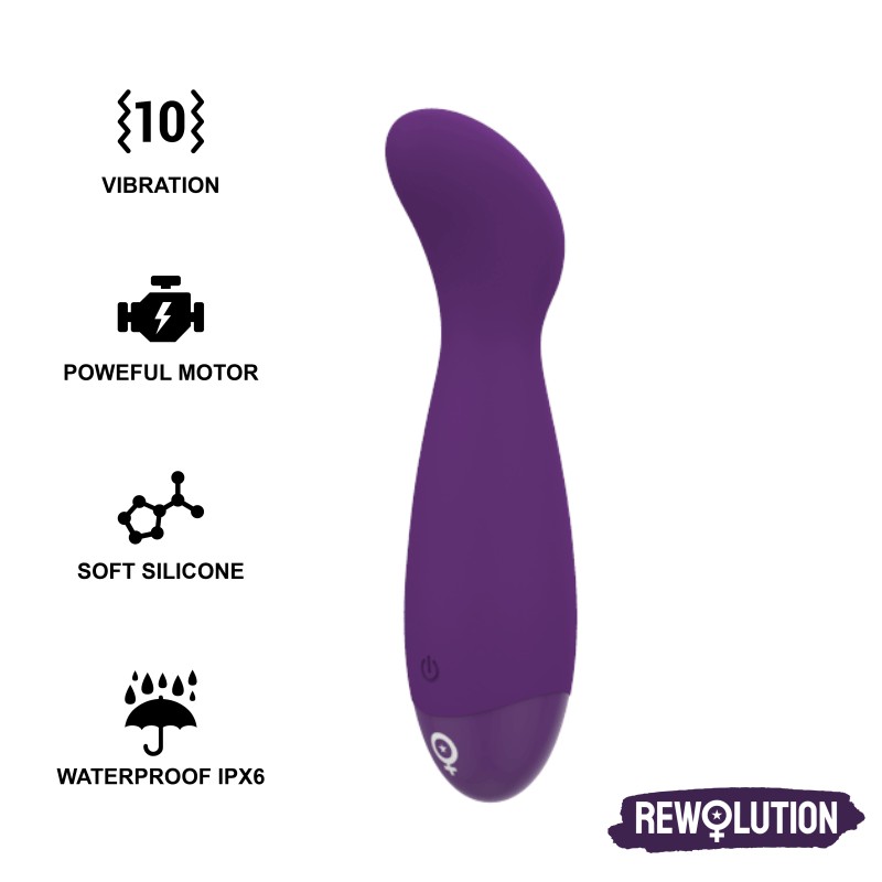 REWOLUTION REWOPULSE VIBRADOR FLEXIBLE ESTIMULADOR PUNTO G