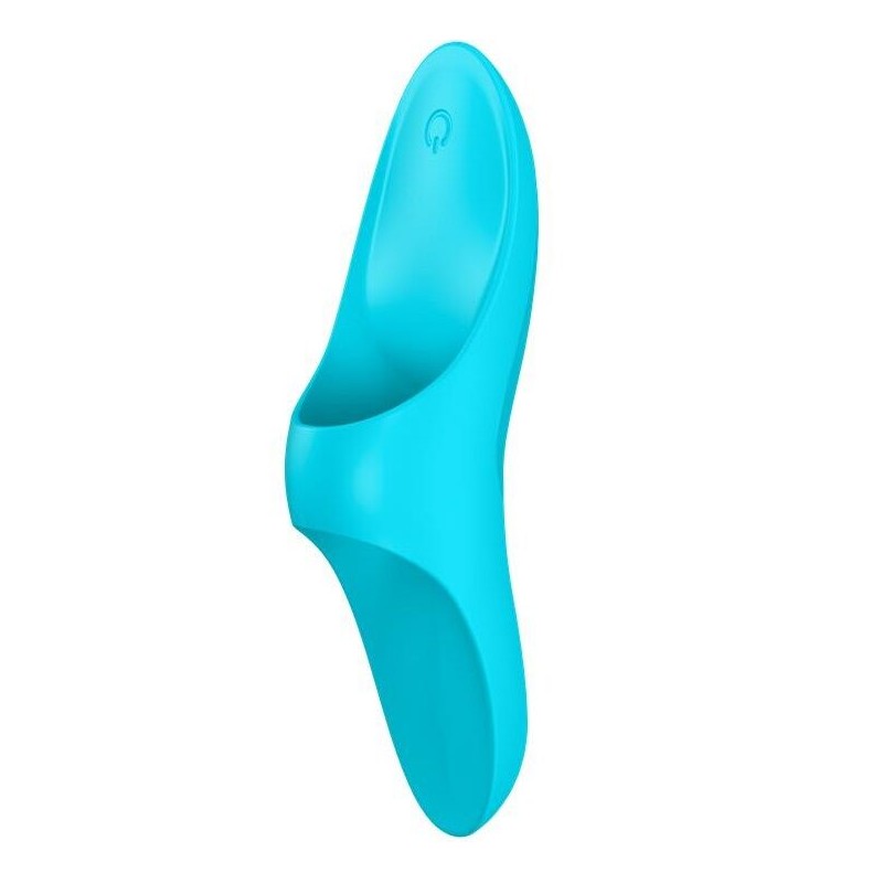 SATISFYER TEASER DEDAL VIBRADOR - AZUL LIGHT