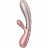 SATISFYER HOT LOVER VIBRADOR  ROSA-BEIGE