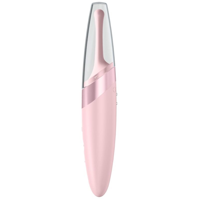 SATISFYER TWIRLING DELIGHT ESTIMULADOR CLITORIS ROSA