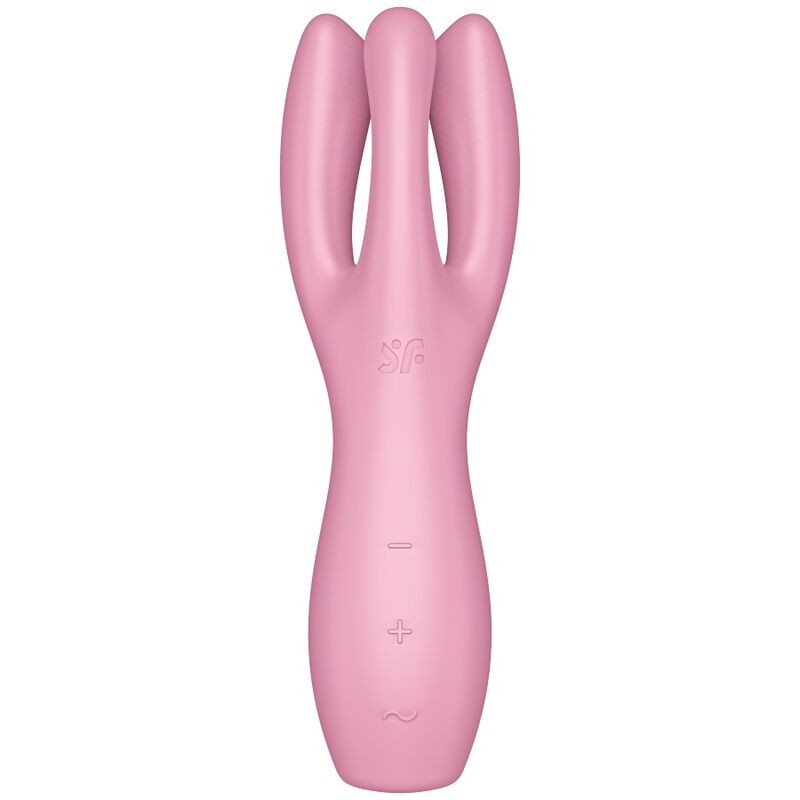 SATISFYER THREESOME 3 VIBRADOR - ROSA