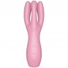 SATISFYER THREESOME 3 VIBRADOR - ROSA