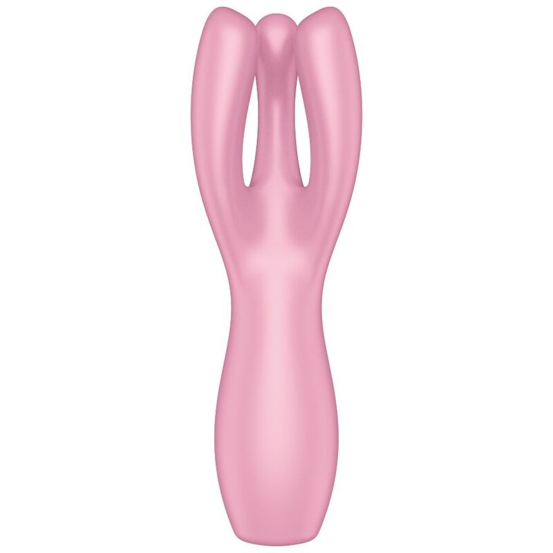 SATISFYER THREESOME 3 VIBRADOR - ROSA