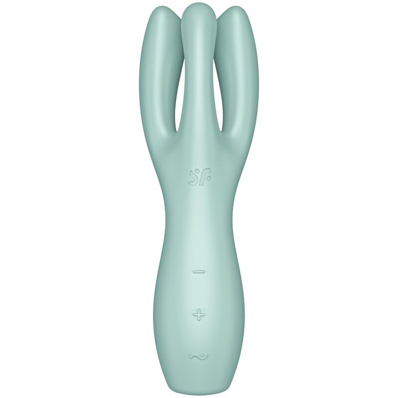 SATISFYER THREESOME 3 VIBRADOR - VERDE