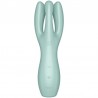 SATISFYER THREESOME 3 VIBRADOR - VERDE