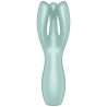 SATISFYER THREESOME 3 VIBRADOR - VERDE