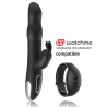 BRILLY GLAM MOEBIUS RABBIT VIBRATOR & ROTATOR COMPATIBLE CON WATCHME WIRELESS TECHNOLOGY