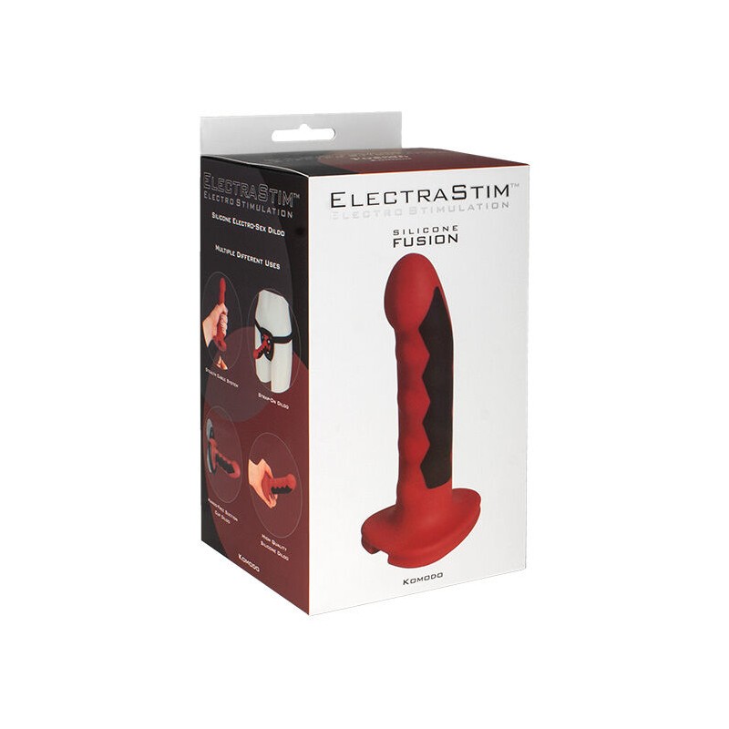 ELECTRASTIM FUSION KOMODO DILDO SILICONA