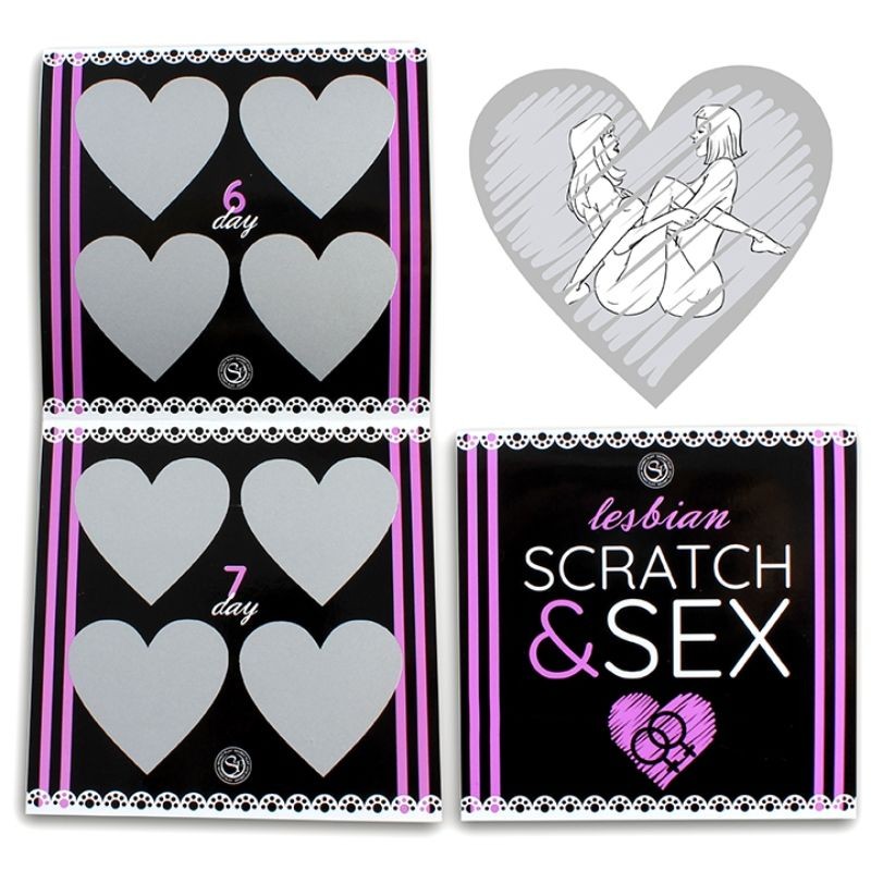 SECRETPLAY SCRATCH & SEX JUEGO PAREJAS POSTURAS LESBICAS (ES/EN/FR/PT/DE)