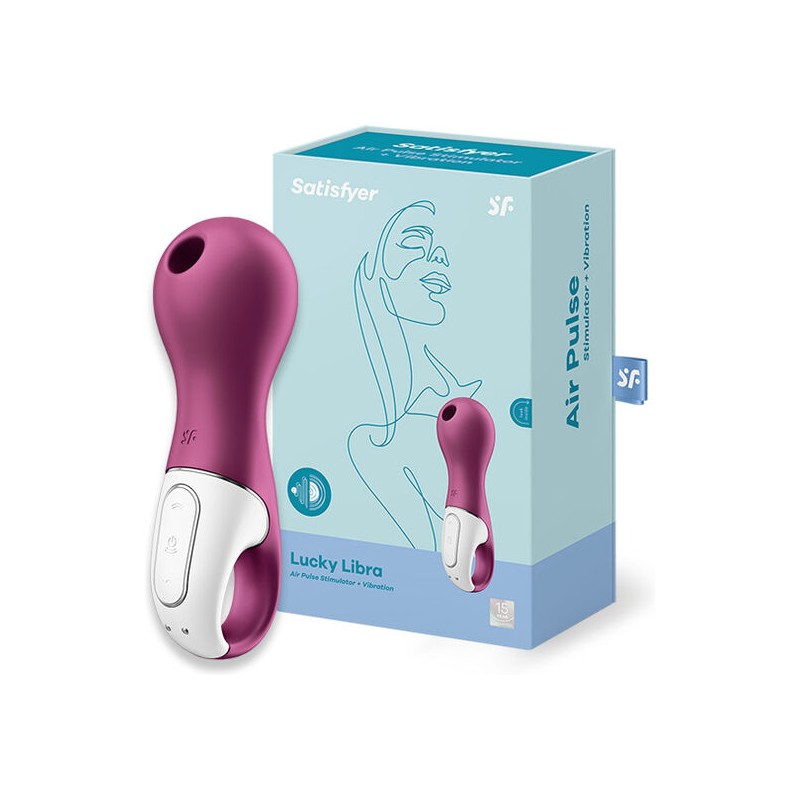 SATISFYER LUCKY LIBRA SUCCIONADOR Y VIBRADOR