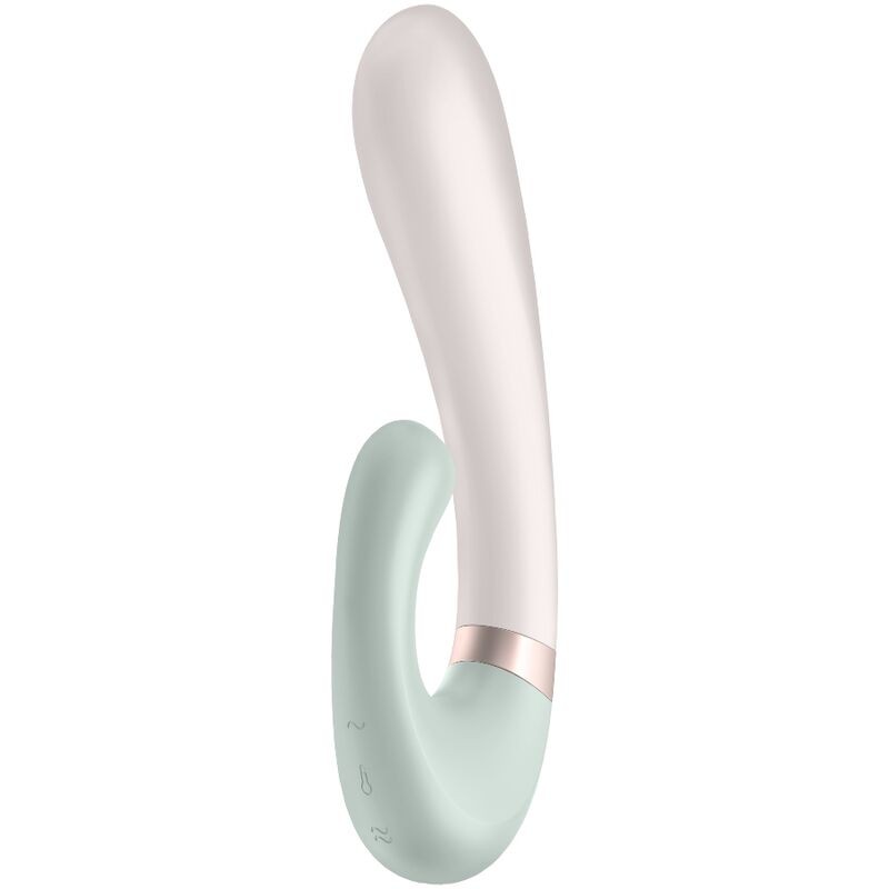 SATISFYER HEAT WAVE VIBRADOR - BLANCO