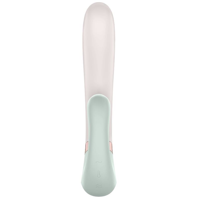 SATISFYER HEAT WAVE VIBRADOR - BLANCO