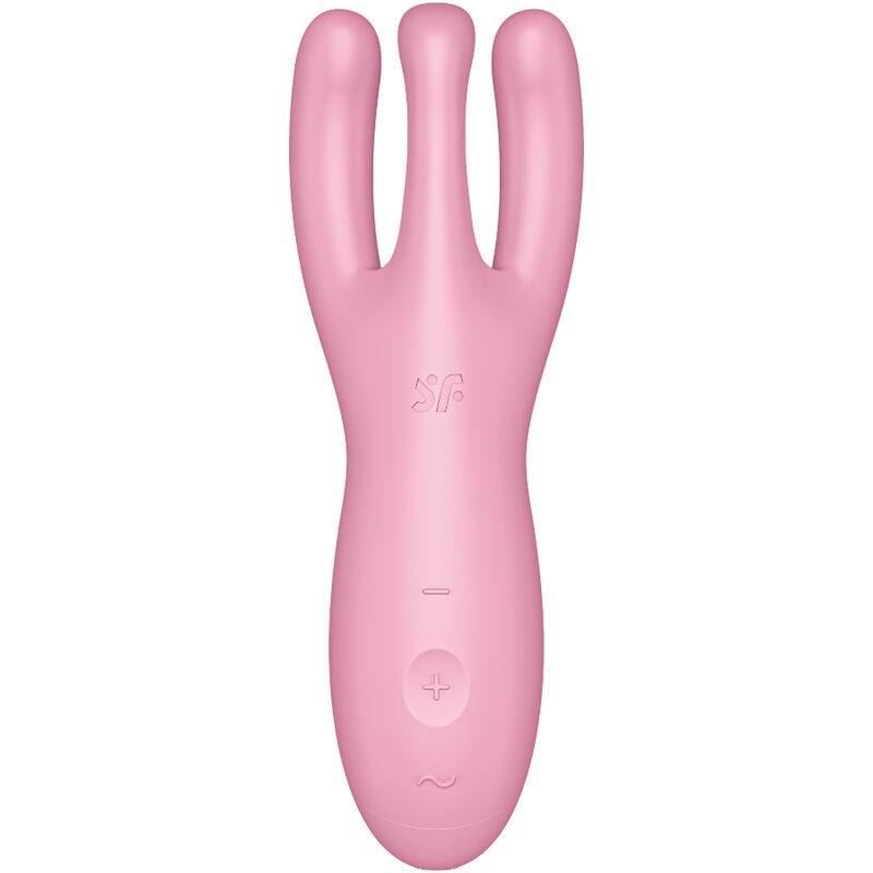 SATISFYER THREESOME 4 VIBRADOR APP - ROSA