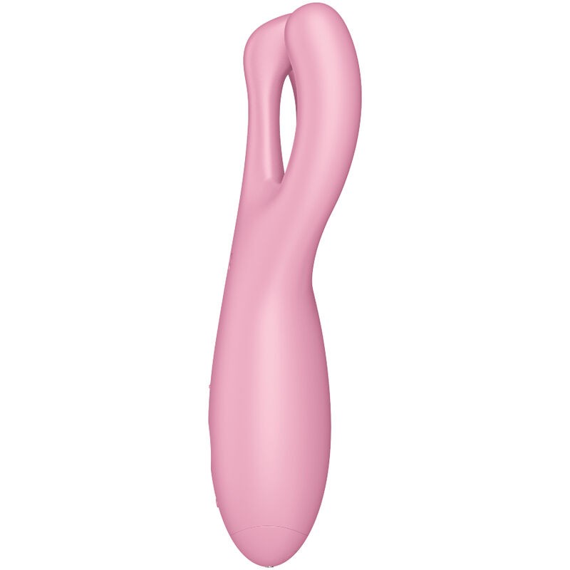 SATISFYER THREESOME 4 VIBRADOR APP - ROSA