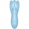 SATISFYER THREESOME 4 VIBRADOR - AZUL