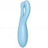 SATISFYER THREESOME 4 VIBRADOR - AZUL