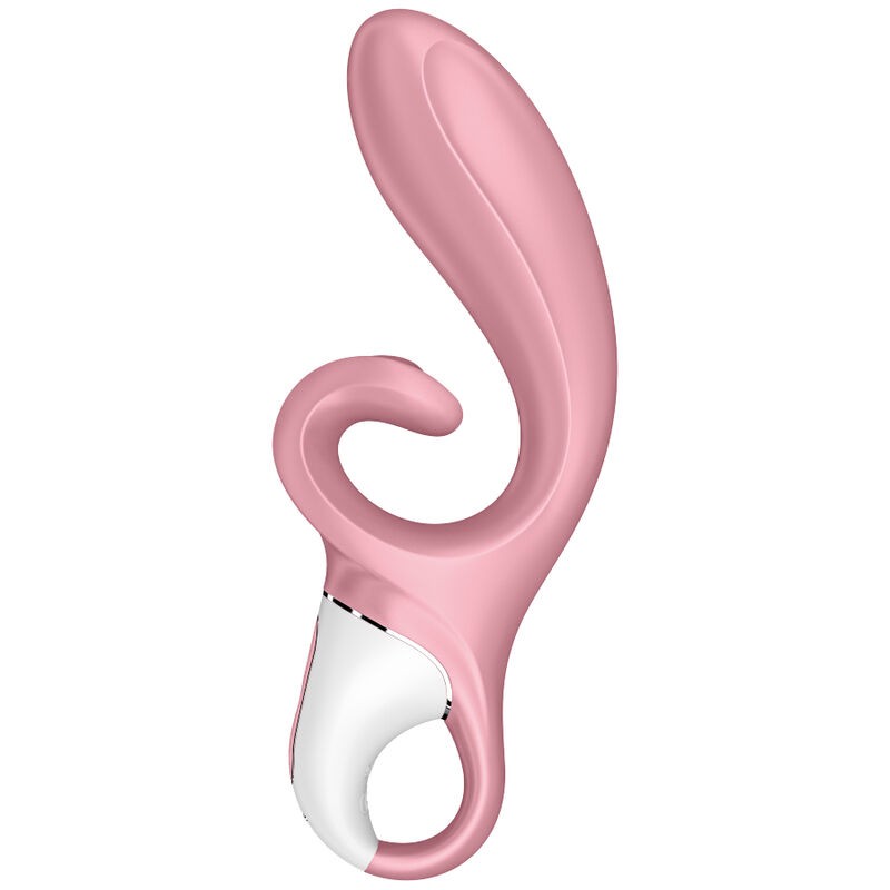 SATISFYER HUG ME VIBRADOR RABBIT - ROSA