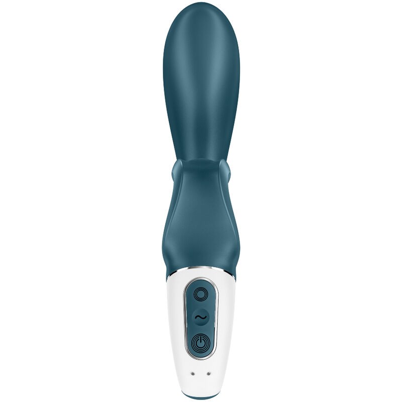 SATISFYER HUG ME VIBRADOR RABBIT APP - AZUL