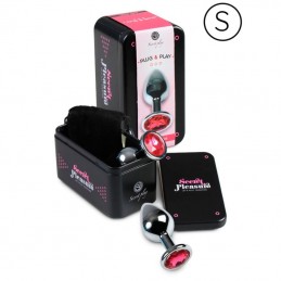 PRETTY LOVE PLUG ANAL SILICONA  12 MODOS VIBRACION  NEGRO