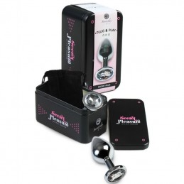 PLUG ANAL CON VIBRACIÓN Y ONDULACIONES PETITE SENSATIONS PEARLS