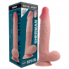 ROCKARMY ARNÉS + DUAL DENSITY SHERMAN DILDO REALISTA 24CM